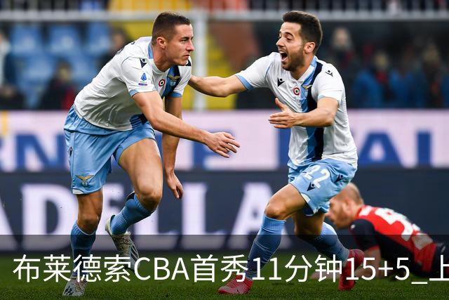 布莱德索CBA首秀11分钟15+5 上海轻松大胜四川