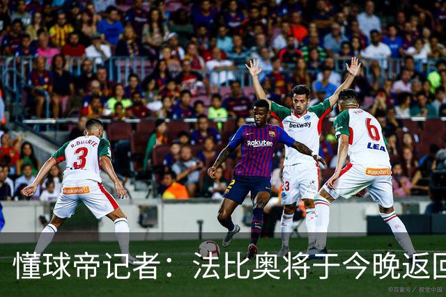 懂球帝记者：法比奥将于今晚返回欧洲，在家中静养康复
